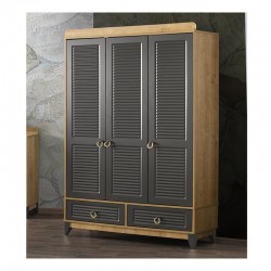 Aymini İkon 3 Kapılı Dolap